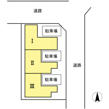 アヴァンセ Ⅰの区画図