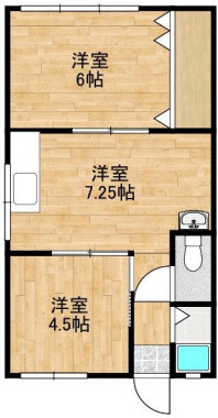 伊勢田マンションの間取り