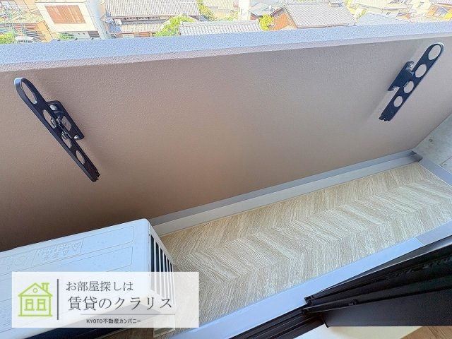 ARCA桂川のバルコニー