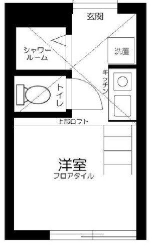 杉並区久我山３丁目のアパートの間取り