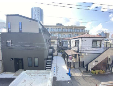 虹信ビルの展望