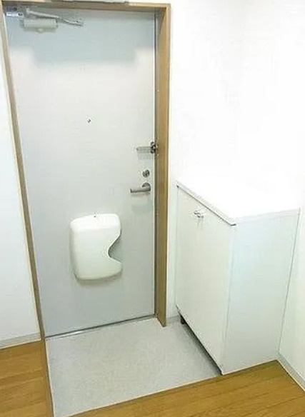 ドミール光が丘の玄関
