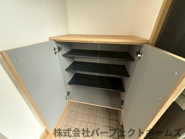 長尾元町7丁目連棟の収納|収納のためのスペースです