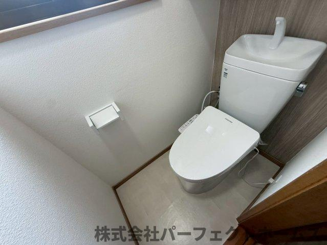 長尾元町7丁目連棟のトイレ|シンプルで使いやすいトイレです