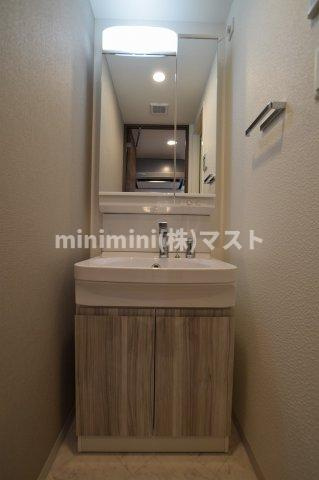 S-RESIDENCE天満Gracisの洗面所