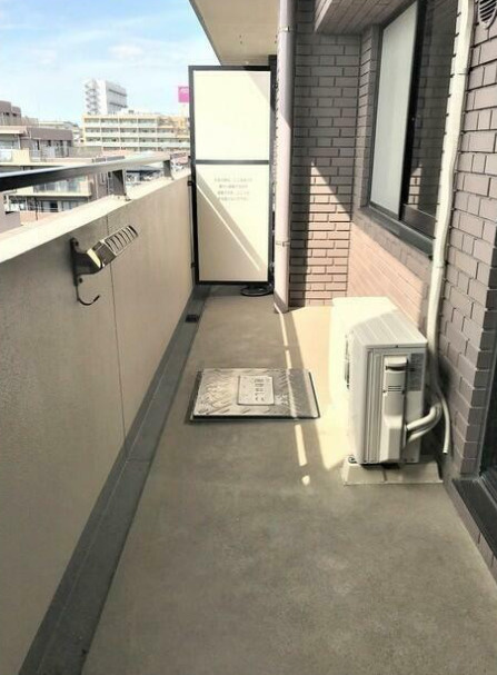 クリサンテーム妙典Ⅱのバルコニー