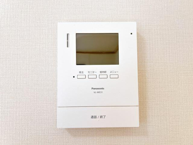八代市横手本町の中古一戸建のセキュリティ|モニター付きで防犯対策が出来て安心です。