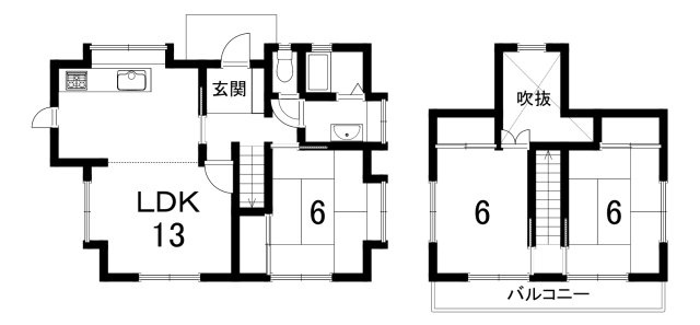 小山市中久喜１丁目15-3の間取り