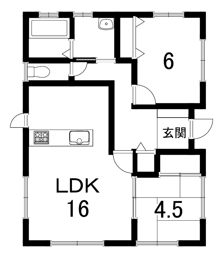 栃木市大平町富田314-183の間取り
