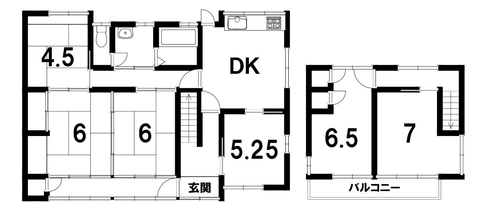 栃木市城内町２丁目1121-5の間取り