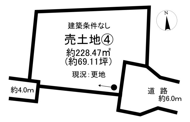 下野市花の木3丁目83-13、677-11　区画④