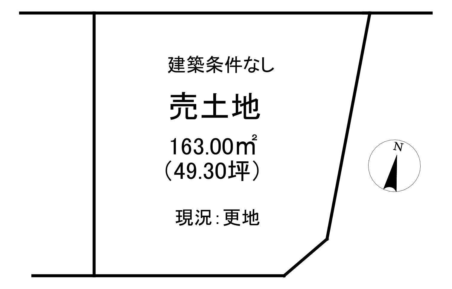 宇都宮市中岡本町3630-17の土地図