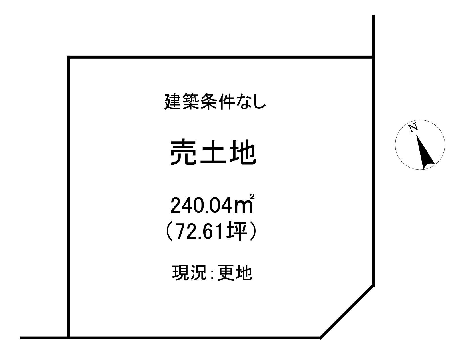 小山市大字羽川517-267の土地図