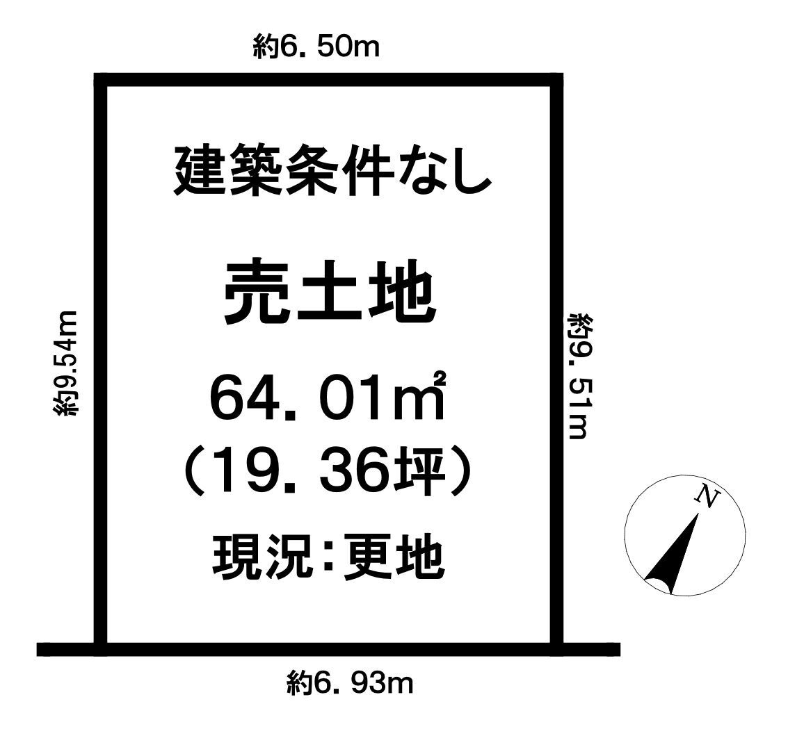 宇都宮市中央3丁目3-10の土地図