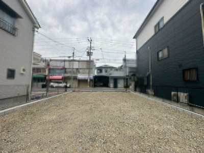 【外観】 | 浜寺石津町東　売土地 | 土地面積131.05m2、39.64坪広々した土地に理想のマイホームを建築してください。