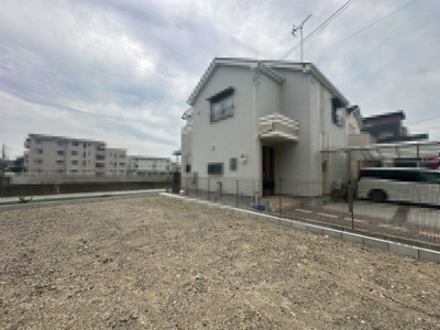 【外観】 | 浜寺石津町東　売土地 | 建築条件無ですので、個性溢れる住まい、デザイン性高いお住まい自由に設計できます。