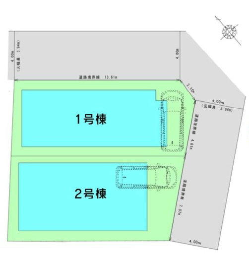 泉区上飯田町 新築戸建 4480万円の区画図