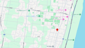 【地図】 | 長生郡白子町幸治　売地