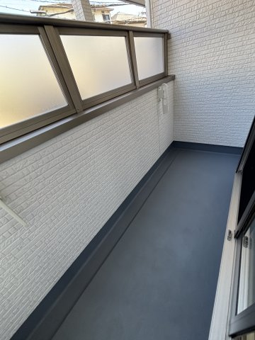 クリエオーレ私部山手のバルコニー