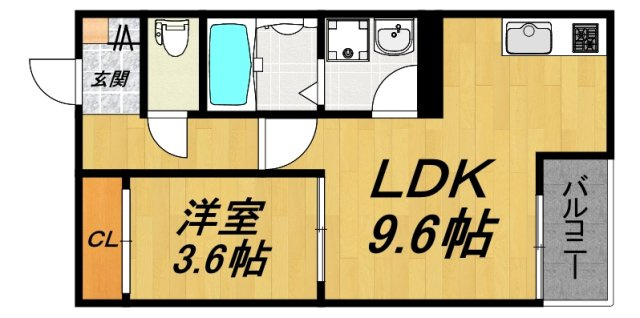 【間取り】 | LE COCON 刈谷Ⅱ