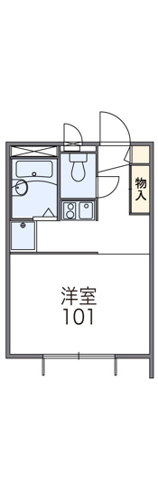 【間取り】 | レオパレスアクア | 画像2