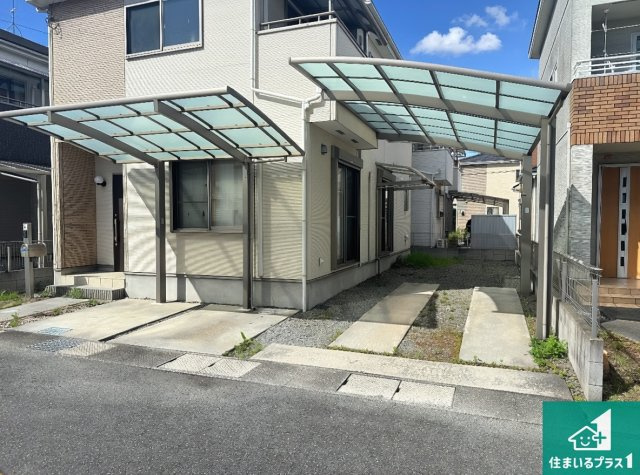 現地説明会　生駒郡安堵町東安堵　の駐車場|３台分の駐車スペース有り！急な来客でも安心です！