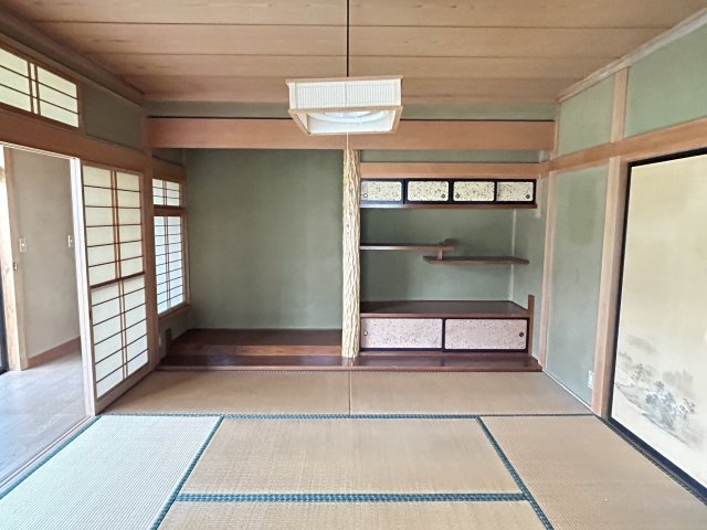吉田　中古住宅の和室|リフォーム工事中