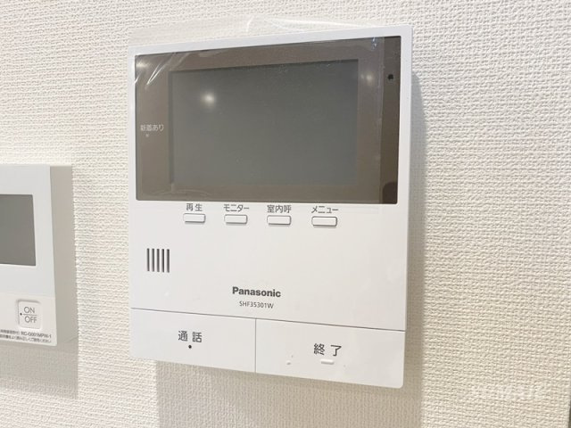 パークヴィラ桜木のセキュリティ|安心のモニター付きインターホン☆