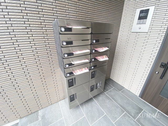 パークヴィラ桜木のその他共用部分|集合ポストと宅配ボックスです☆