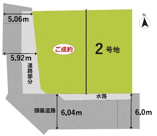 八尾市堤町3丁目2号地　山本小学校区　近鉄河内山本駅の画像