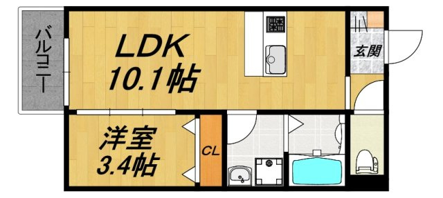 【間取り】 | LECOCON 弥富Ⅳ