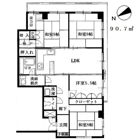 【間取り】 | ロイヤルグレース