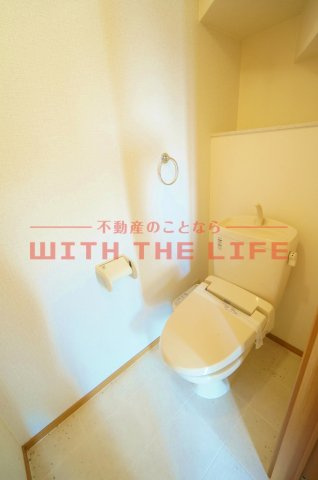 MerveillePlace壱番館【キャッシュバック対象物件】のトイレ|落ち着いたトイレです