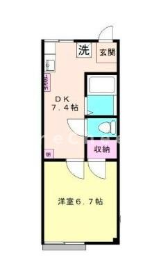 コーポＴ＆ＭＰａｒｔ２の間取り