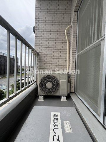 【現地画像あり】オリエンタル厚木のバルコニー|バルコニーが2ヶ所あり生活に便利です。