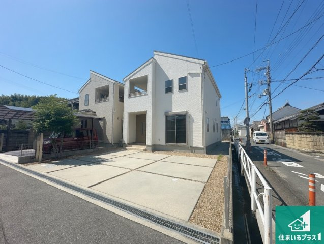現地説明会　北葛城郡河合町穴闇の外観|周辺は落ち着いた街並みの住宅地！子育てがしやすい住環境です！気になることがありましたら、お気軽にお問い合わせください！