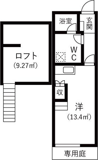 リーフ笠寺の間取り