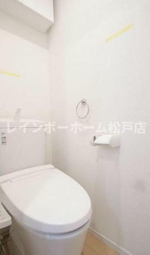 草加市氷川町の賃貸マンションのトイレ|トイレもきれいです