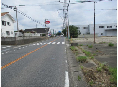 【外観】 | 茂原市東茂原　売地