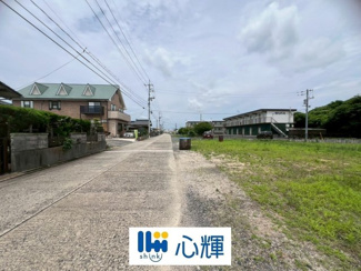 【前面道路含む現地写真】 | 山陽小野田市大字小野田（浜河内）土地／約82坪（地目：雑種地） | 現地（2026年6月19日撮影）