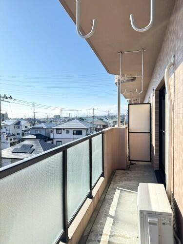 アウローラ桜堤のバルコニー