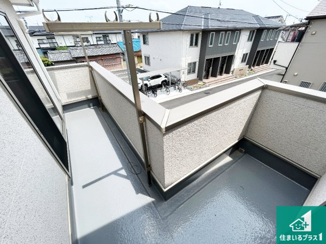 現地説明会　生駒郡斑鳩町龍田南　のバルコニー|日当たりのよいバルコニー！お部屋が開放的に！