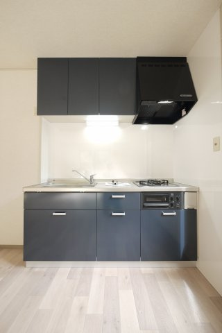 操山ハイツのキッチン|※写真は別の部屋のものです。