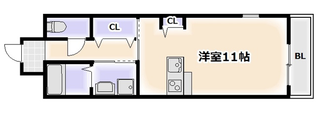 【間取り】 | カルム ド アビタシオン
