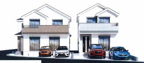 寒川町倉見　新築戸建全2棟　A号棟