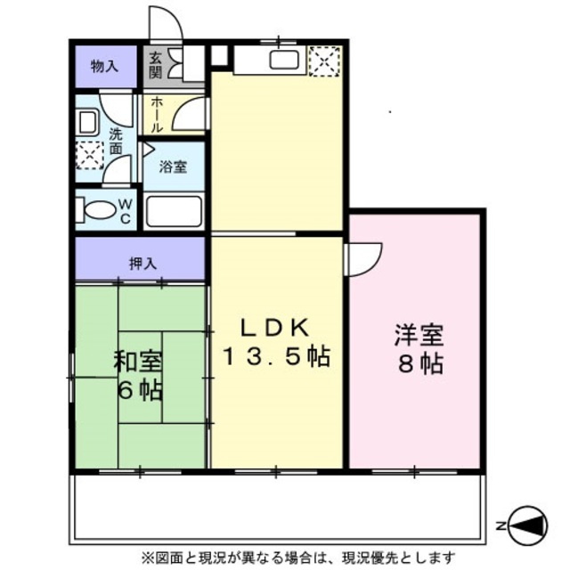 カーサ八千代の間取り