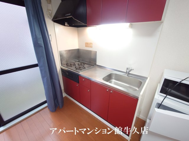 レオパレスウォーターレイⅡのキッチン