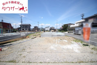 【外観】 | 芳賀小学校・郡山第四中学校区　GRADLE GAEDEN 郡山市横塚　第１１　全５棟　１号棟 | 駐車スペース３台～４台可能です！　外水道もついていますので洗車に便利です♪