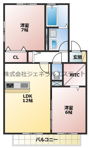 【間取り】 | シャンゼトワール藤が尾　C棟