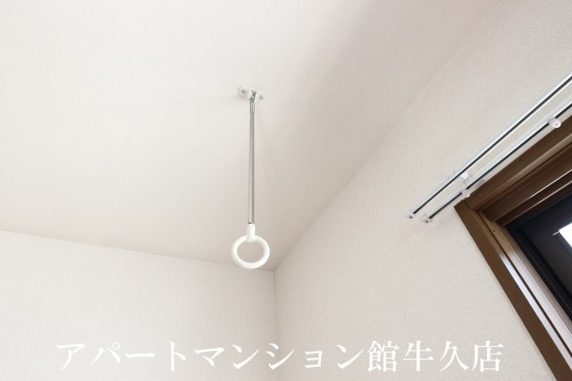 ブルースカイの設備|室内物干し（雨の日などに重宝します）